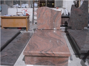 Simple Designed Memorial Granite Tombstone and Monument