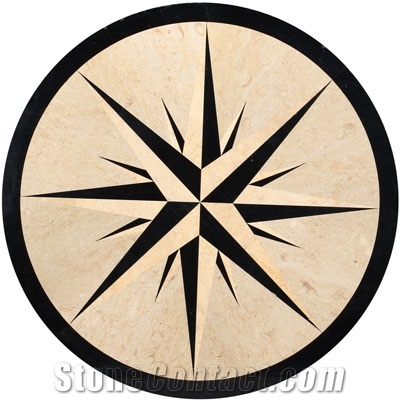 Special Floor Design Marble Medallion