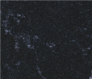Waterflow Black Quartz Stone Slabs & Tiles