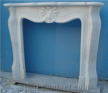 White Fireplace-Rsc030 French Style