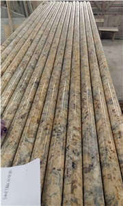Giallo Crystal Yellow Granite Kitchen Countertop
