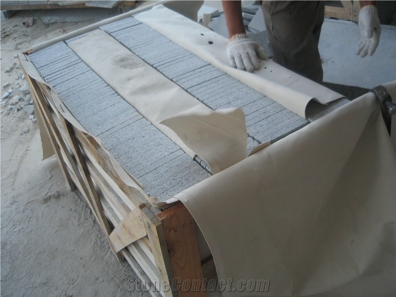 G603 Cobble Stone Flamed Finish for the Square