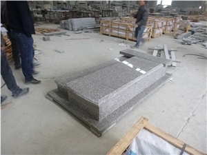 Poland Style Cheap Chinese Tombstone Polished G664 Pink Granite Monument