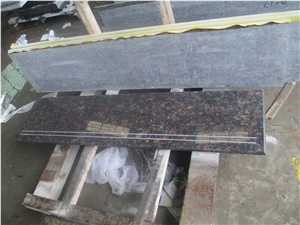 Polished Indoor Granite Steps India Tan Brown Granite Stairs Prices