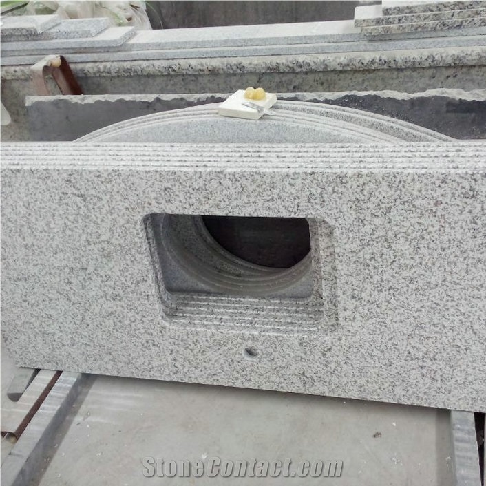 Factory Direct Sesame White Granite Countertops