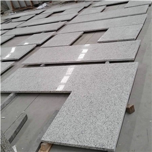 G655 Light Grey Granite Bathroom Granite Vanity Tops