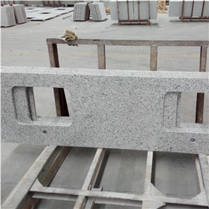 G655 Light Grey Granite Bathroom Granite Vanity Tops