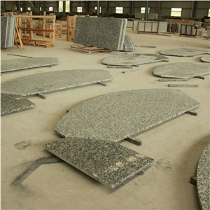 Sea Wave Flower Granite Kitchen Island Countertop
