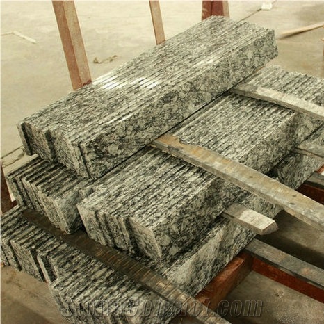 Sea Wave Flower Granite Kitchen Island Countertop