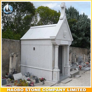 Wholesale Granite Private Cemetery Mausoleum Design