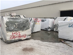 Panda White Block Dalmata Marble Block