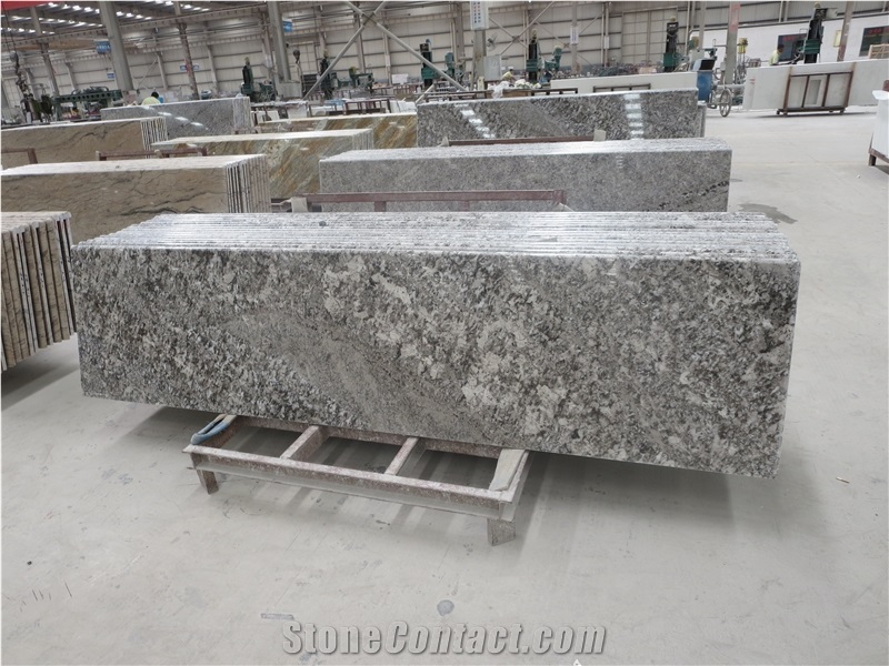 White Torronzino Granite Countertop ,Bianco Torronzino Granite Kitchen Top ,White Torroncino Granite Polished
