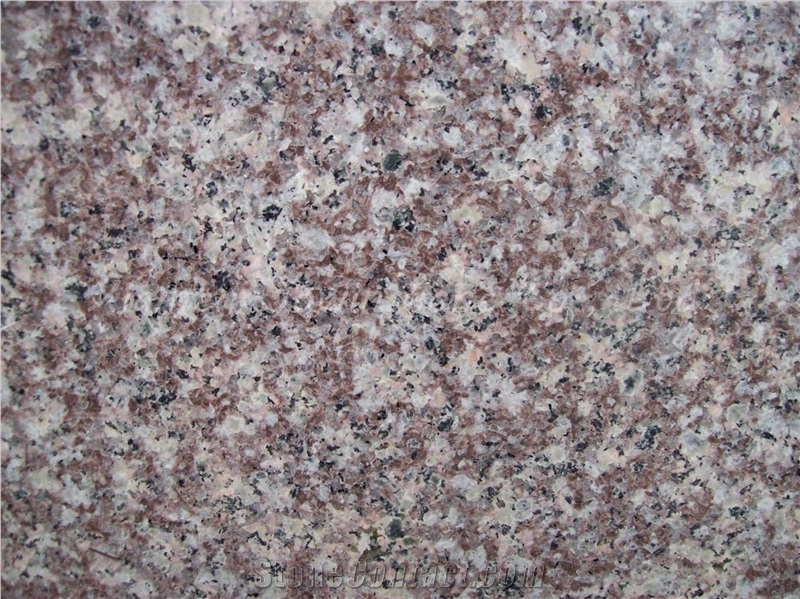 Polished Chinese Pink Granite / Misty Brown / G664 Luoyuan Red for Paving, Steps, Wall, Flooring, Etc