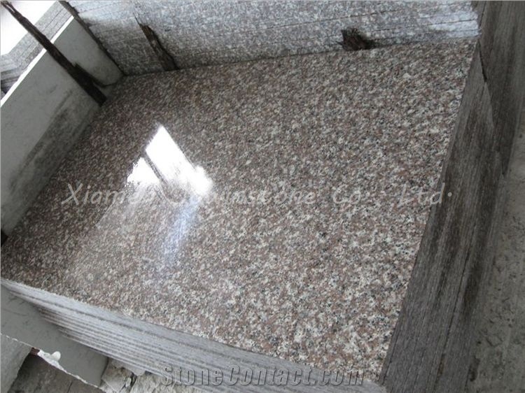 Polished Chinese Pink Granite / Misty Brown / G664 Luoyuan Red for Paving, Steps, Wall, Flooring, Etc