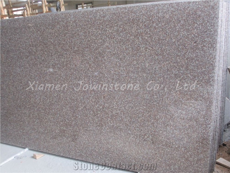 Polished Chinese Pink Granite / Peach Blossom Red / G687 Slabs & Tiles for Paving, Flooring, Wall, Steps, Etc