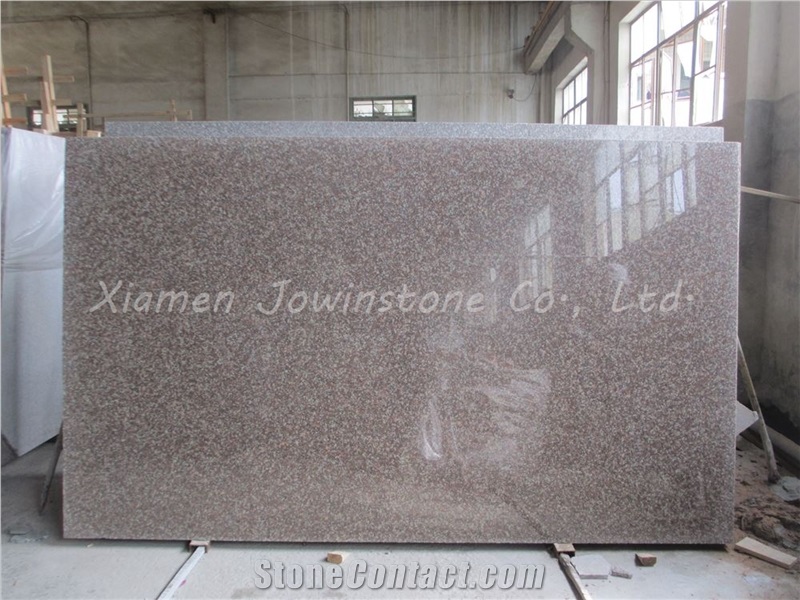 Polished Chinese Pink Granite / Peach Blossom Red / G687 Slabs & Tiles for Paving, Flooring, Wall, Steps, Etc