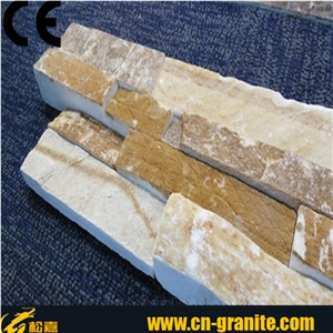Cheap Cultured Stone,Yellow Cultured Stone,Natural Sandstone Wall Cladding,Yellow Wall Panel,Wall Decoration,Stone Veneer,Thin Stone Veneer,Stacked Stone Veneer,Stone Wall Panel Good Price