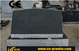 China Dark Grey Granite G654 Gravestone,Polished Cemetery Slant Marker Tombstone,Chinese Grey Granite G654 Monument