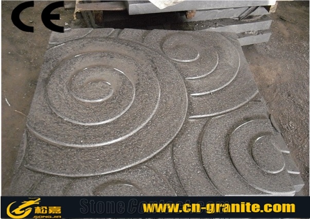 China Grey Granite G603 Building Stone,Grey Granite Hand-Varving Wall Facade Cornice for Buildings