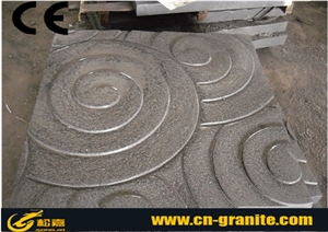 China Grey Granite G603 Building Stone,Grey Granite Hand-Varving Wall Facade Cornice for Buildings