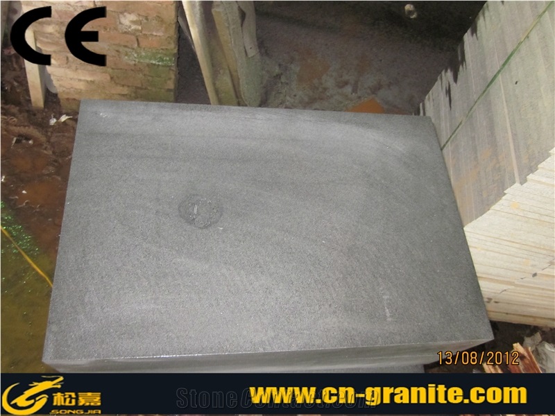 China Natural Hainan Black Basalt Kerbstone,Black Basalt Cut to Size Curbstone & Road Stone,China Black Basalt Side Stone