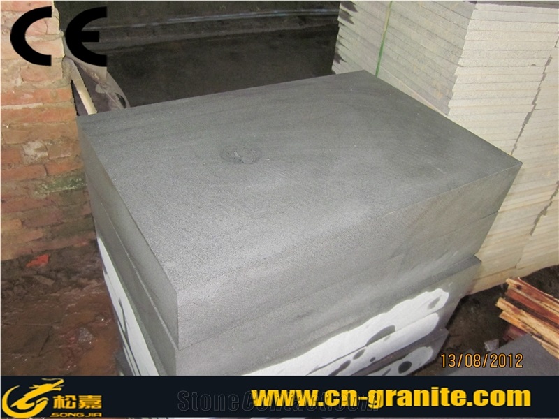 China Natural Hainan Black Basalt Kerbstone,Black Basalt Cut to Size Curbstone & Road Stone,China Black Basalt Side Stone