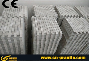 China White Mosaic Pattern,China Wooden White Mosaic,Polished Mosaic,Wooden White Wall Mosaic