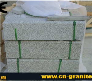 China Yellow Granite G682 Kerbstone,Chinese Gold Granite Curbstone,Rusty Granite Stone Road Stone,Own Factory Price