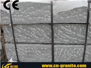 G654 China Dark Grey Granite Cube Stone & Paver Stone,Dark Grey Natural Split Cobble Stone Fine Picked Surface Floor Covering