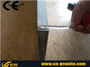 Green Granite G612 Stairs & Steps Stone,Flamed Surface Chinese Green Stone Stair Treads,3cm Thickness Green Stair Riser