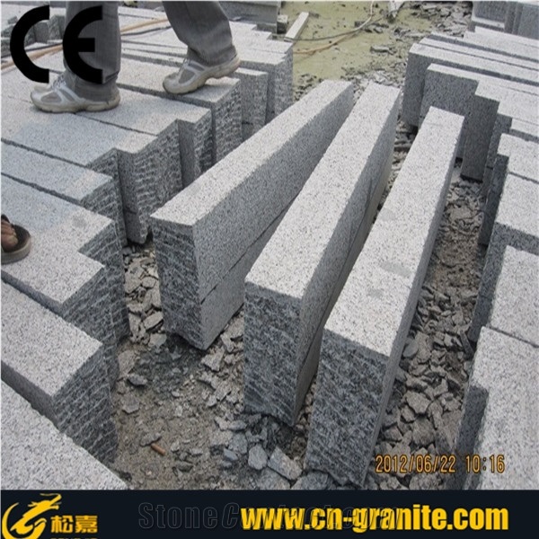 Kerbstone Types,Granite Kerbs,Flamed Finish Kerbstone,Kerbstone Mould,Standard Kerbstone Sizes,China Grey Granite G603, Grey Kerbstones,Road Stone, Roadside Stone,Kerb Stone,Granite Kerbstone,