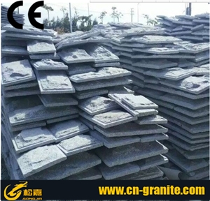 Light Grey China Granite G603 Mushroom Stone,Chinese Natural Stone Light Grey Mushroom Wall Cladding Stone
