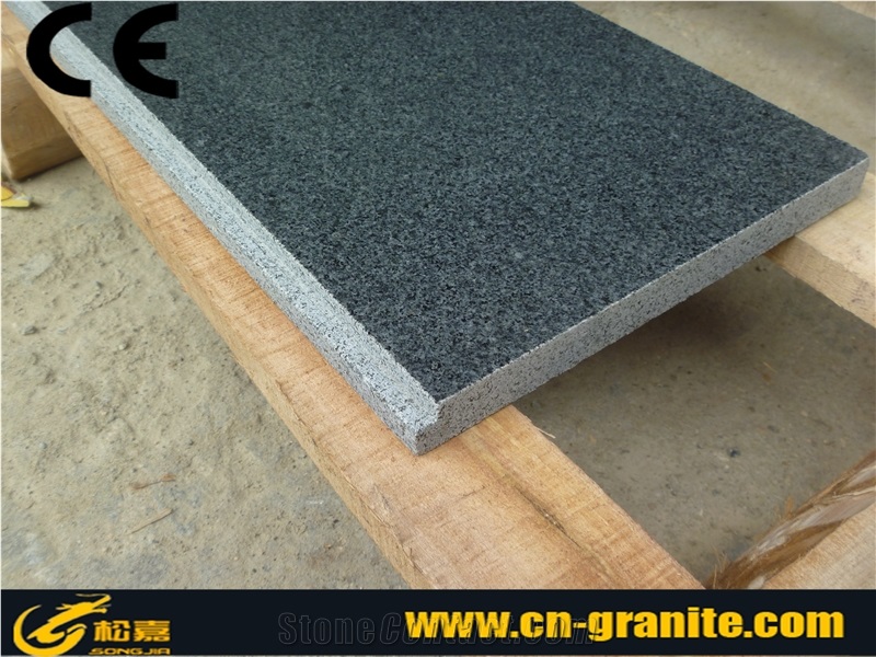 Polishe Padang Dark Grey Steps,Chinese Grey Granite G654 Stair Riser,Polished Stair Threshold