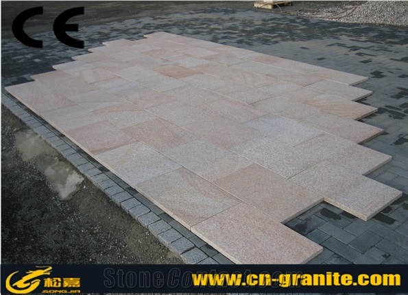 Yellow China Granite G682 Swimming Pool Coping G682 Bullnose Pool Pavers,Rusty Yellow China Granite
