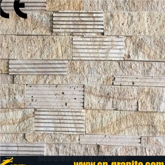 Yellow Stone Wall Panel,Yellow Wall Tile, Yellow Cultured Stone,Yellow Wall Cladding,Cheap Cultured Stone,Cultured Stone for Wall,China Cultured Stone for Sale,Yellow Travertine Stone for Wall