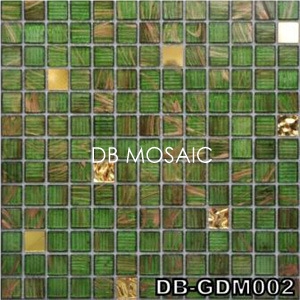 Golden Line Glass Mosaic