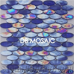 Iridescent Glass Mosaic