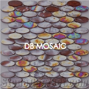 Iridescent Glass Mosaic