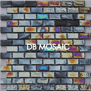 Iridescent Glass Mosaic