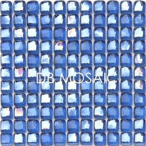 Iridescent Glass Mosaic Tiles for Bathroom