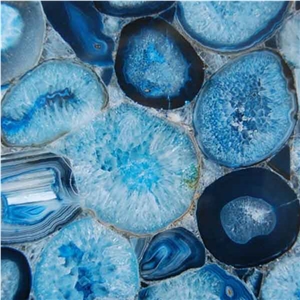 Blue Agate Big Semiprecious Stone Tiles & Slabs, Flooring Tiles, Wall Covering Tiles Blue Agate Big Semiprecious Stone Tiles & Slabs, Flooring Tiles, Wall Covering Tiles