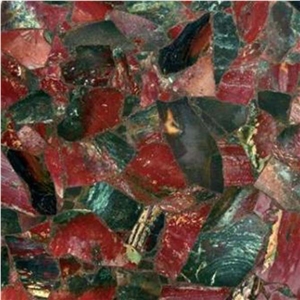 Fancy Jasper Semiprecious Stone Tiles & Slabs, Red Stone Flooring Tiles