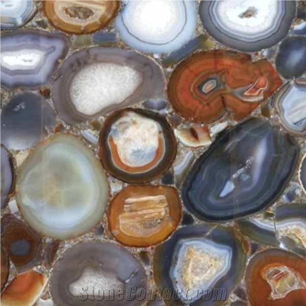 Mix Brazilian Agate Semiprecious Stone