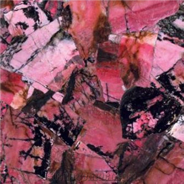 Rhodonite Gemstone Semiprecious Stone