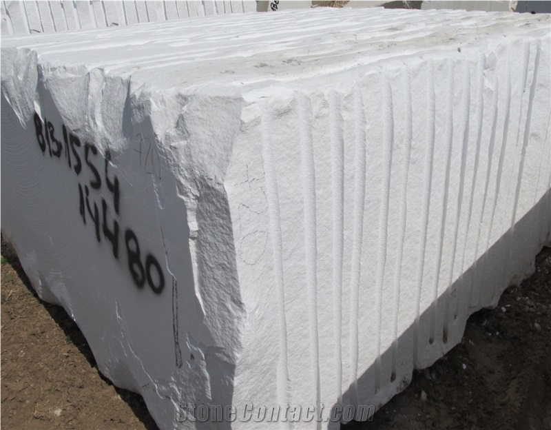 Sivec White Marble Blocks, Macedonia White Marble