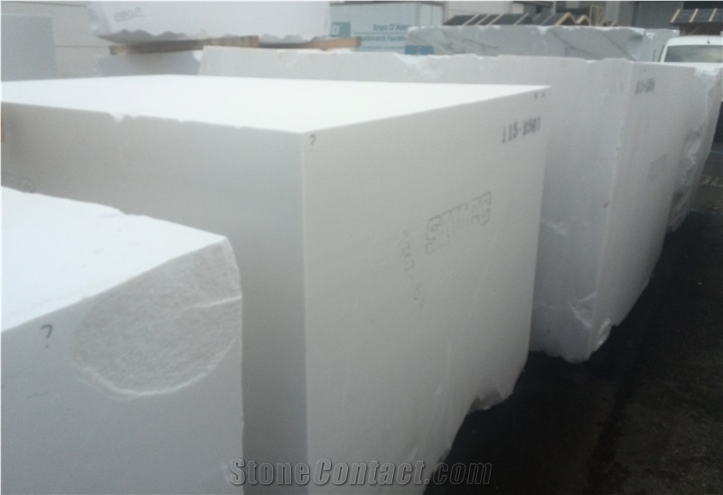 Sivec White Marble Blocks, Macedonia White Marble