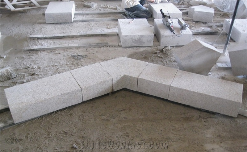G682 Granite Steps, China Yellow Granite, Golden Sun, Polar Sun Granite,Stairs, Steps