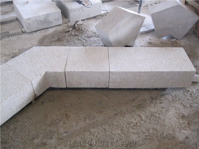 G682 Granite Steps, China Yellow Granite, Golden Sun, Polar Sun Granite,Stairs, Steps