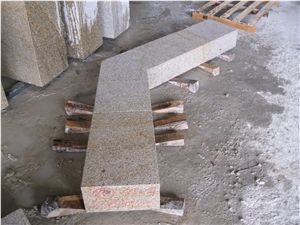 G682 Granite Steps, China Yellow Granite, Golden Sun, Polar Sun Granite,Stairs, Steps