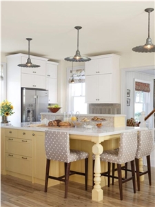 Bestoen Quartz Stone Countertop,For Kitchen Island Top,Round Table Top,Kitchen Countertop,More Durable Than Granite Minus the Maintenance